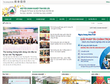 Tablet Screenshot of hiephoidoanhnghiepdaklak.com.vn